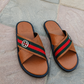 Liko SIGNATURE HERITAGE SLIDE - MUSTARD – Inspired by Gucci's Archival Designs