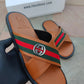 Elite SIGNATURE HERITAGE SLIDE - MUSTARD – Inspired by Gucci's Archival Designs