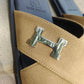 Hermes up sued slide - fawn. (Inspired by Hermes Paris)